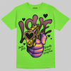Neon Green Sneakers DopeSkill T-Shirt Love Shot Graphic Streetwear - Lime