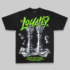 Neon Green Sneakers Oversize Print 'Loyalty' DopeSkill Graphic T-shirt Streetwear - black