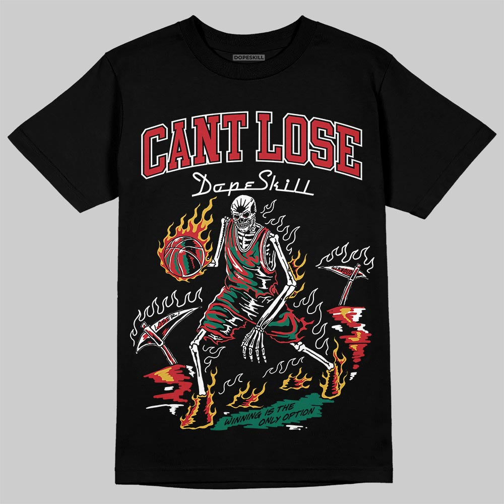 Jordan 3 Mexico 'El Vuelo' DopeSkill T-Shirt Cant Lose Graphic Streetwear - Black