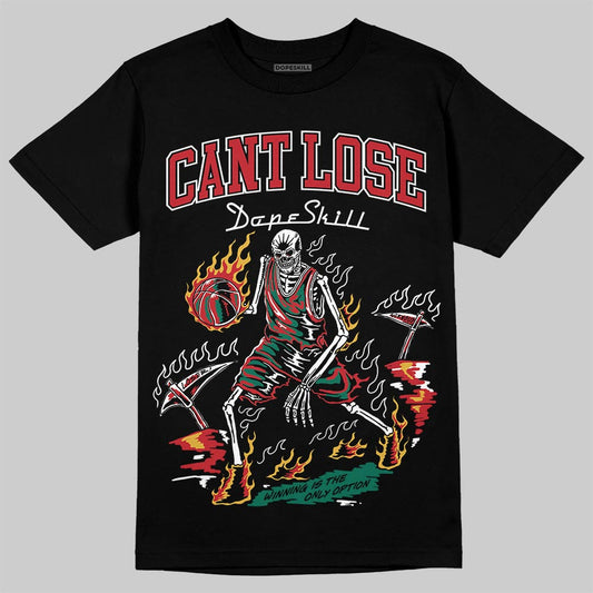 Jordan 3 Mexico 'El Vuelo' DopeSkill T-Shirt Cant Lose Graphic Streetwear - Black