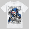 Jordan 3 "True Blue" DopeSkill T-Shirt Go Fund Your Self Graphic Streetwear - White