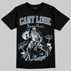 Jordan 40 “Blue Suede” DopeSkill T-Shirt Cant Lose Graphic Streetwear - black