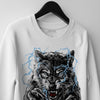 Wolf Grey 5s DopeSkill Sweatshirt No Fear Graphic