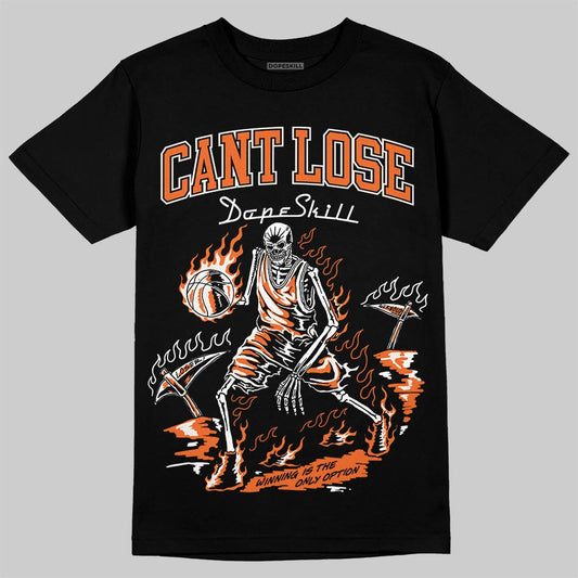Jordan 1 Retro High OG Shattered Backboard (2025) DopeSkill T-Shirt Cant Lose Graphic Streetwear - Black