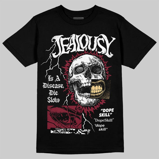 Jordan 3 PRM "Bin 23" DopeSkill T-Shirt Jealousy Graphic Streetwear - Black