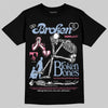 Jordan 3 GS “Cobalt Bliss” DopeSkill T-Shirt Broken Bones Graphic Streetwear - Black