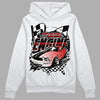 Jordan Spizike Low Bred DopeSkill Hoodie Sweatshirt ENGINE Tshirt Graphic Streetwear - White 