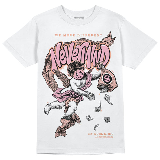 Jordan 11 Low “Legend Pink” DopeSkill T-Shirt Nevermind Graphic Streetwear - White