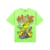 Neon Green Sneakers DopeSkill T-Shirt Slow Life Graphic Streetwear - Lime