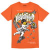 Jordan 3 Georgia Peach DopeSkill Orange T-shirt Nevermind Graphic Streetwear