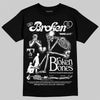 Air Foamposite One 'Triple White' DopeSkill T-Shirt Broken Bones Graphic Streetwear - Black