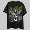 SB Dunk Low Chlorophyll DopeSkill T-Shirt Heartless Graphic Streetwear  - Black