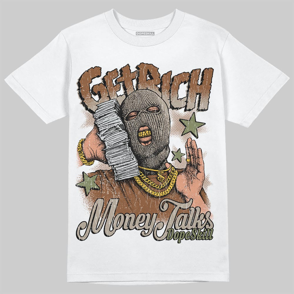 New Balance ABZORB 2010 “Pecan” DopeSkill T-Shirt Get Rich Graphic Streetwear - White