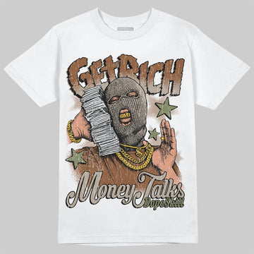 New Balance ABZORB 2010 “Pecan” DopeSkill T-Shirt Get Rich Graphic Streetwear - White