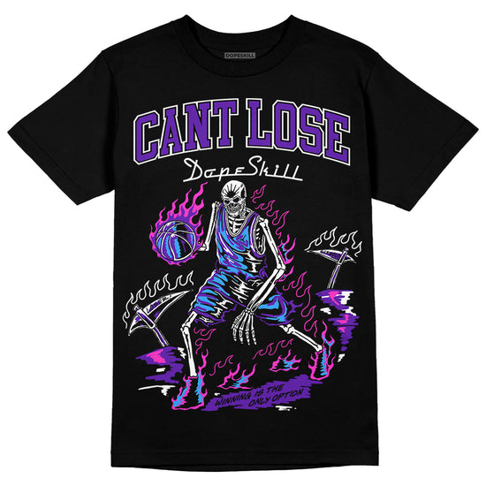 Dunk Low Championship Court Purple DopeSkill T-Shirt Cant Lose Graphic Streetwear - Black