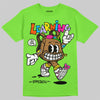 Neon Green Sneakers DopeSkill T-Shirt Learning Graphic Streetwear - Lime