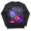 Dunk Low GS “Active Fuchsia” DopeSkill Long Sleeve T-Shirt Break Through Graphic Streetwear - Black