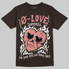 Jordan 1 High OG “Baroque Brown” DopeSkill T-Shirt Crying Heart Graphic Streetwear - Dark Chocolate