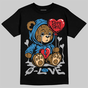 Jordan 3 Retro OG Rare Air DopeSkill T-Shirt Broken Bear Graphic Streetwear - Black