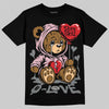 Air Max 95 OG “Pink Foam” DopeSkill T-Shirt Broken Bear Graphic Streetwear - Black