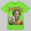 Neon Green Sneakers DopeSkill T-Shirt Money Loves Me Graphic Streetwear - Lime