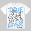 Jordan 12 Retro 'Melo' DopeSkill Oversize Print T-Shirt True Lover Graphic Streetwear