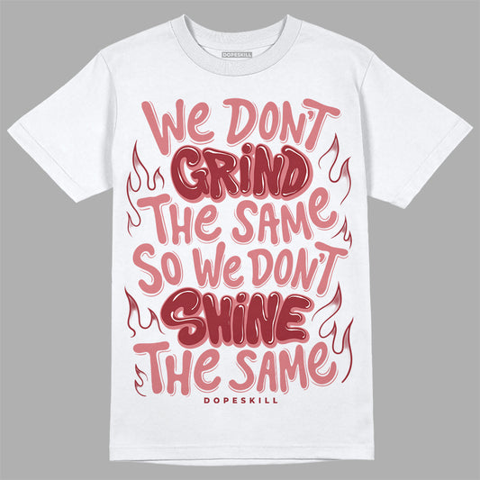 Valentine's Day Collection DopeSkill T-Shirt Grind Shine Graphic Streetwear - White