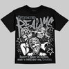 Jordan 5 Retro Wolf Grey (2026) Oversize Print 'Distorted Realms' DopeSkill Graphic T-shirt Streetwear - Black