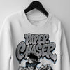 Wolf Grey 5s DopeSkill Sweatshirt Paper Chaser Boy Graphic
