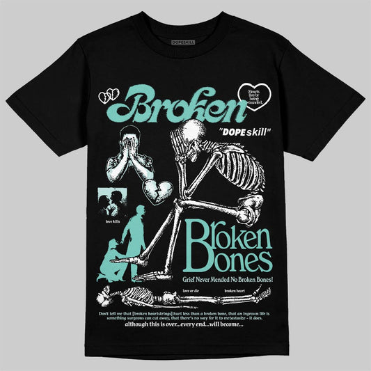 Jordan 11 Low "Igloo" DopeSkill T-Shirt Broken Bones Graphic Streetwear - Black