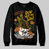 Orange, Black & White Sneakers DopeSkill Sweatshirt Reap What You Sow Graphic Streetwear - Black