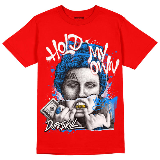 Jordan 11 Retro Cherry DopeSkill Varsity Red T-shirt Hold My Own Graphic Streetwear
