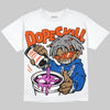 Jordan 3 Knicks DopeSkill T-Shirt Pour Up Graphic Streetwear - White