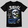 Air Griffey Max 1 Varsity Royal and Volt DopeSkill T-Shirt Jealousy Graphic Streetwear - Black