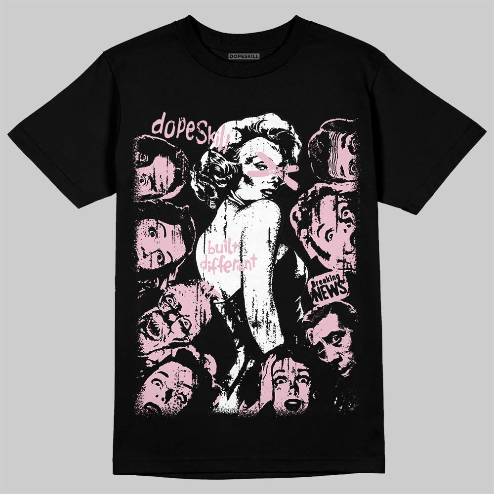 Jordan 5 OG “35th Anniversary” DopeSkill T-Shirt Built Different Graphic Streetwear - black
