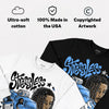 Black University Blue 5s DopeSkill Sweatshirt Stressless Graphic