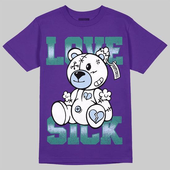 Jordan 5 OG “Grape” DopeSkill T-Shirt Love Sick Graphic Streetwear - Purple
