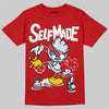 Jordan 11 Retro Cherry DopeSkill T-Shirt Self Made Graphic Streetwear - Red
