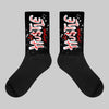 Dunk Panda White Black DopeSkill Sublimated Socks Hustle Graphic