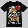 Jordan 11 “Bred Velvet” DopeSkill T-Shirt Broken Bear Graphic Streetwear - Black