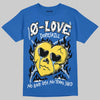 Air Foamposite One “International Blue” DopeSkill Royal T-shirt Crying Heart Graphic Streetwear 