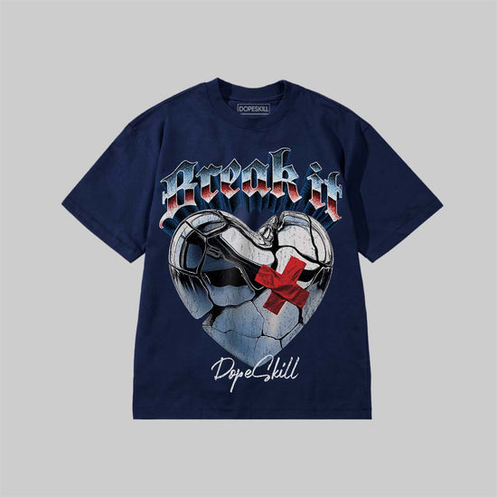Break It DopeSkill Premium T-shirt Streetwear - Navy