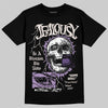 Jordan 10 WMNS “Hydrangeas” DopeSkill T-Shirt Jealousy Graphic Streetwear - Black