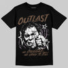 A Ma Maniére x Air Jordan 4 “Dark Mocha” DopeSkill T-Shirt Outlast Graphic Streetwear - black