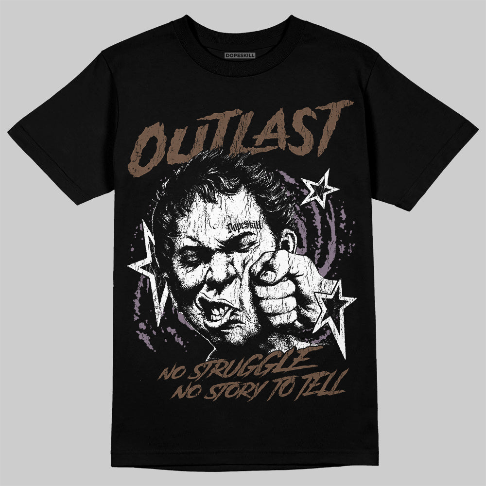 A Ma Maniére x Air Jordan 4 “Dark Mocha” DopeSkill T-Shirt Outlast Graphic Streetwear - black