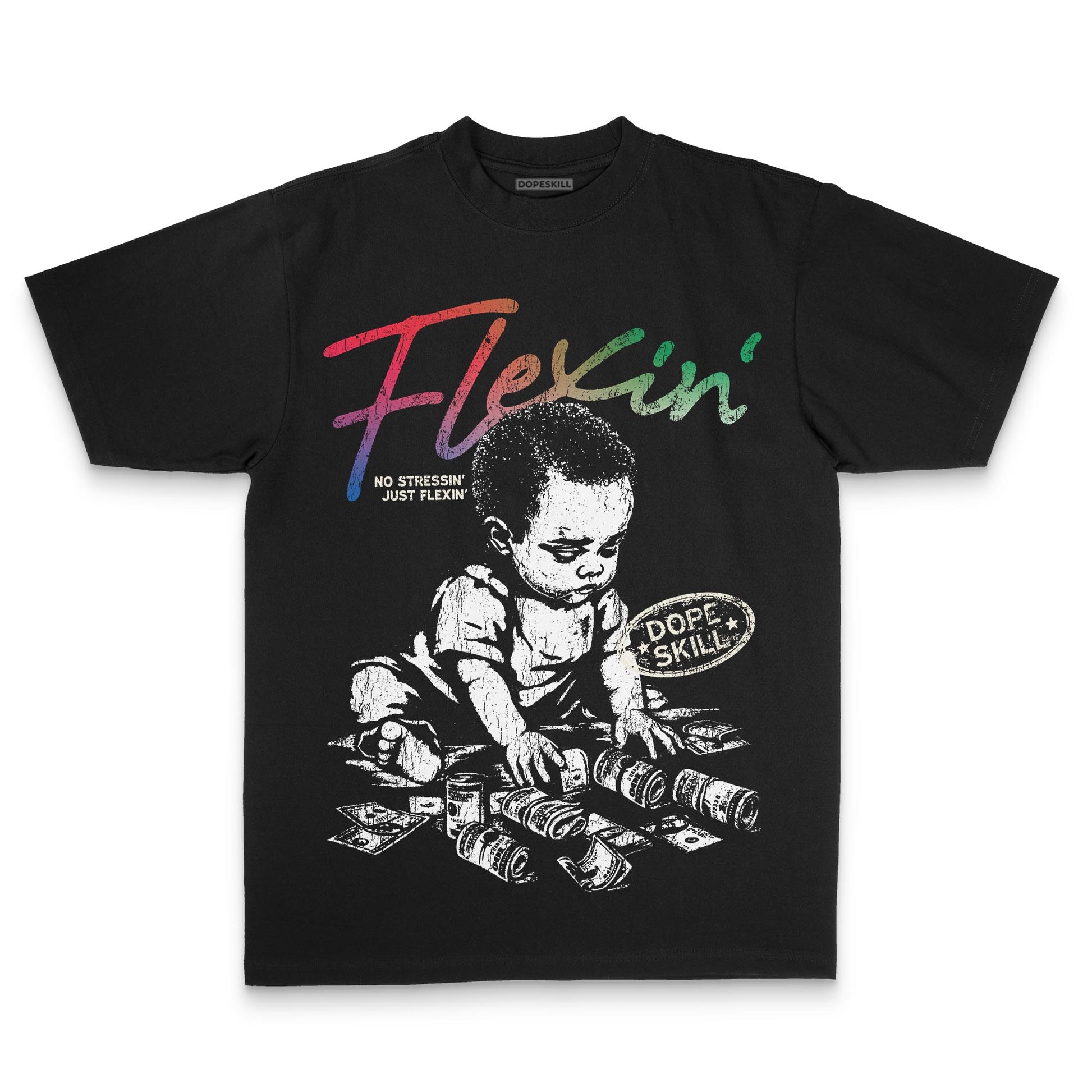 Jordan 11 City Pack “285” Atlanta DopeSkill Premium T-Shirt Flexin' Graphic Streetwear - Black