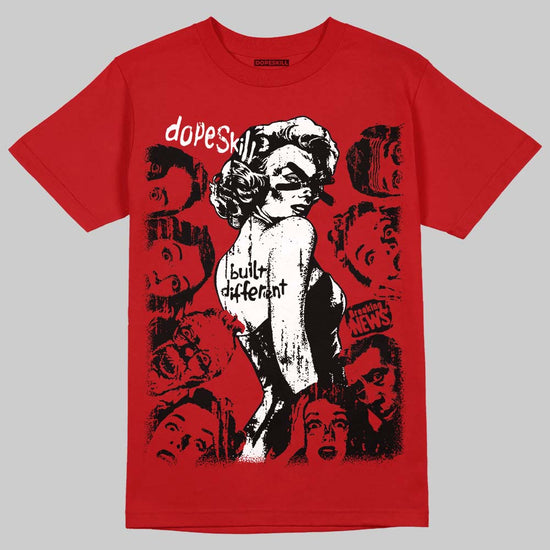 Jordan 13 Retro OG Chicago (2026) DopeSkill T-Shirt Built Different Graphic Streetwear - Red