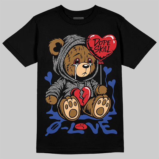 Jordan 3 “Seoul 2.0” DopeSkill T-Shirt Broken Bear Graphic Streetwear - Black