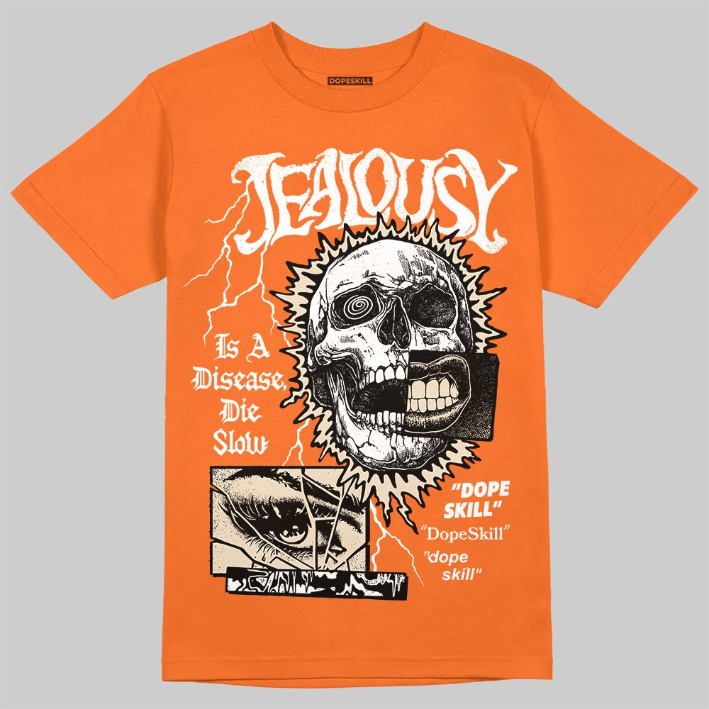 Jordan 3 “Orange Citrus” DopeSkill T-Shirt Jealousy Graphic Streetwear - Orange