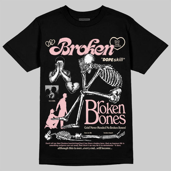 ASICS Gel-Nimbus 10.1 Strawberry DopeSkill T-Shirt Broken Bones Graphic Streetwear - black